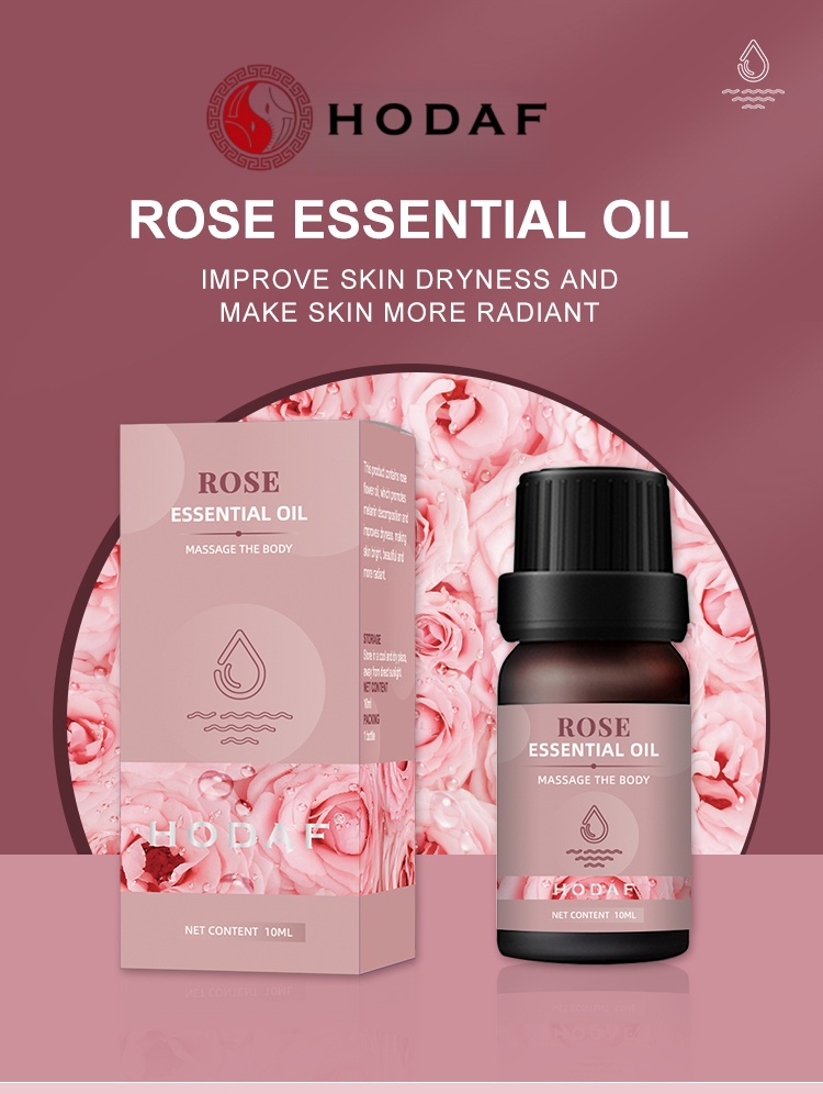 Luxury Skincare Shop - 호다프 로즈 에센셜 오일—바디 마사지 오일,
