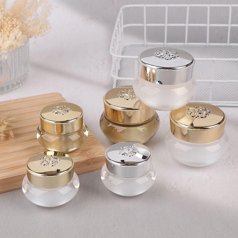 Luxury Skincare Makeup - 아크릴 빈 여행용 크림 용기 5/10/20g