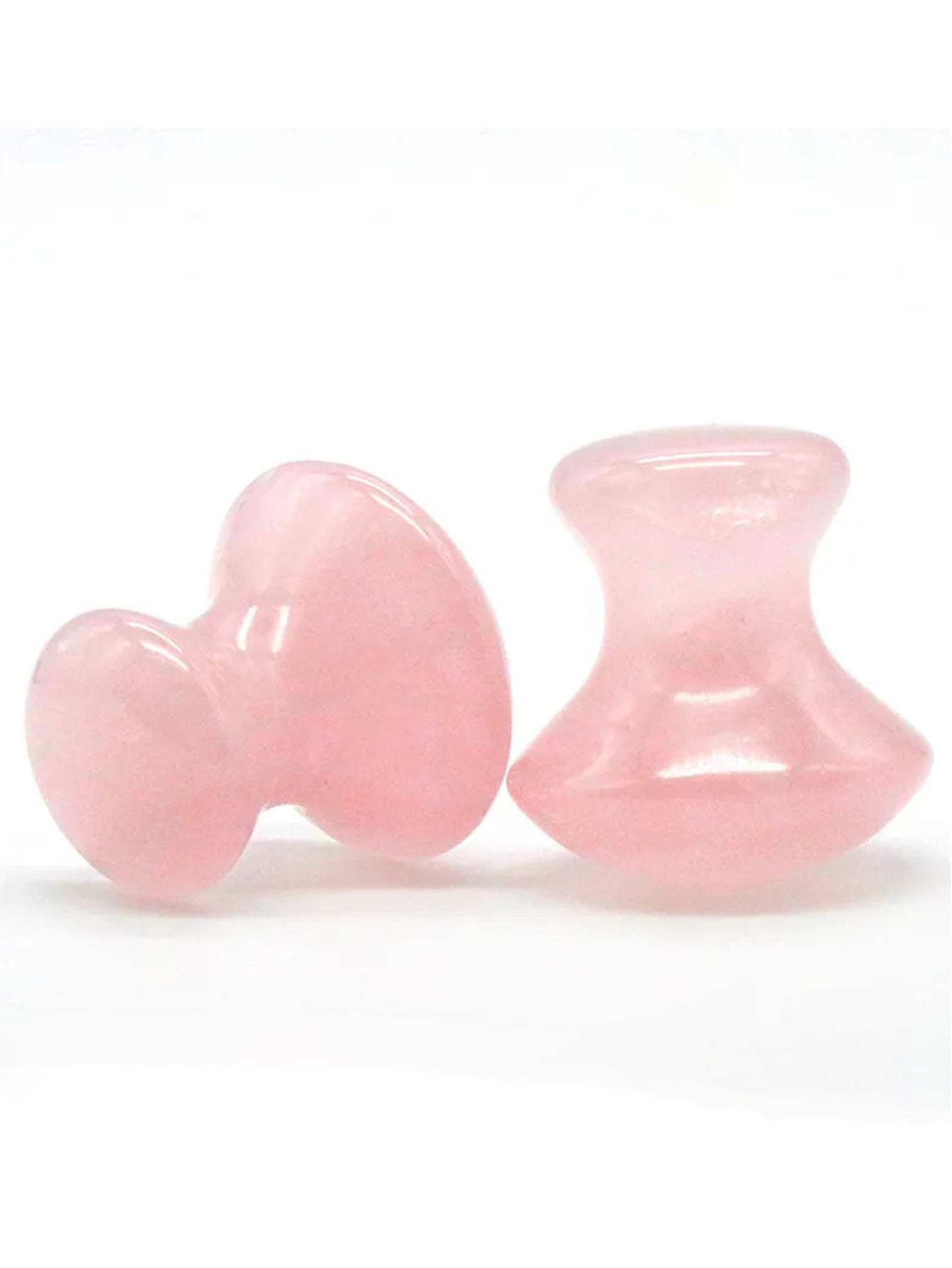 Luxury Skincare Tools - 1 Pcs 천연 핑크 크리스탈 옥