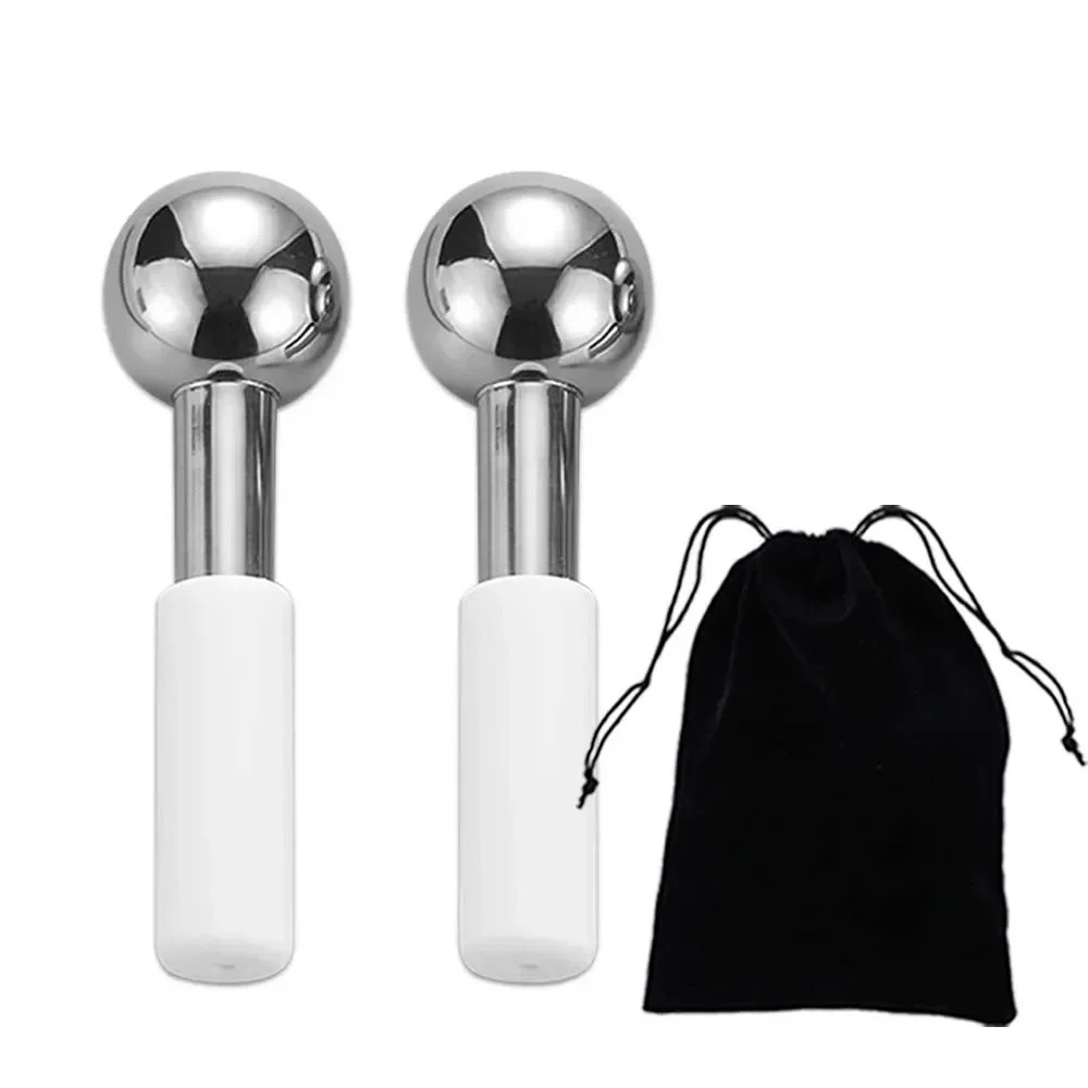 Luxury Skincare Tools - 스테인레스 스틸 아이스 글로브 쿨링 페이셜