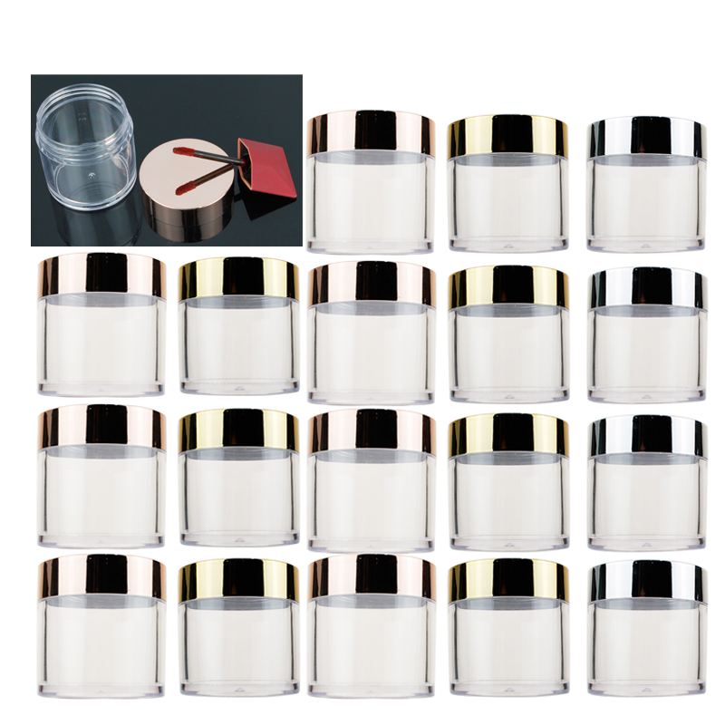 20/30/50개 60g 플라스틱 투명 네일 글리터 파 - Luxury Skincare Packaging 리뷰 및 가격