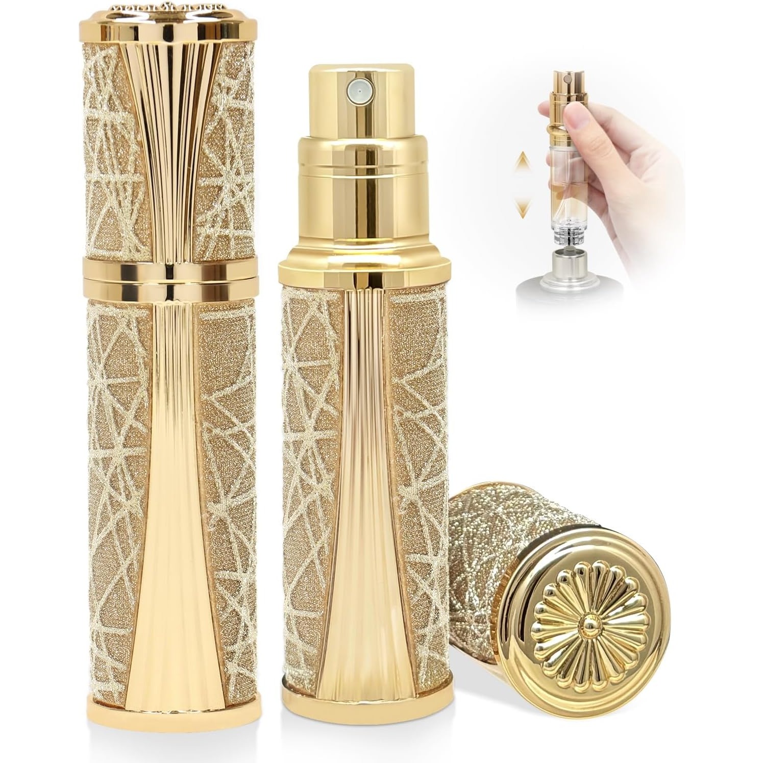 향수 Atomiser 여행 병 리필 형 바닥 스프레이  - Luxury Skincare Packaging 리뷰 및 가격