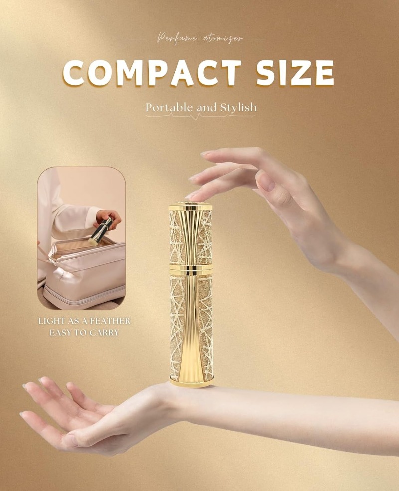 향수 Atomiser 여행 병 리필 형 바닥 스프레이  - Luxury Skincare Packaging 리뷰 및 가격