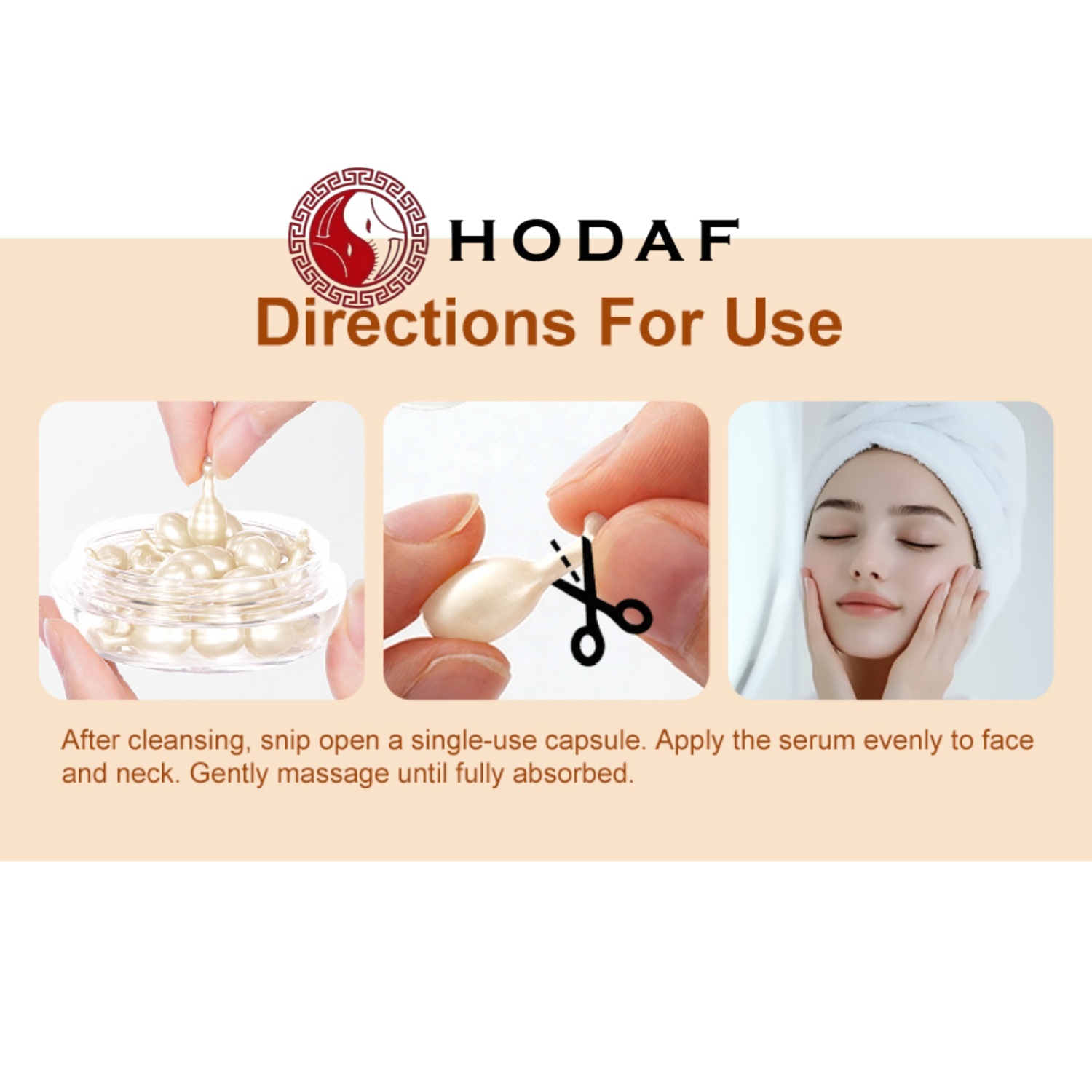 호다프 30캡슐 콜라겐 아이 케어 세럼: 다크스팟, 여 - Luxury Skincare Shop 리뷰 및 가격