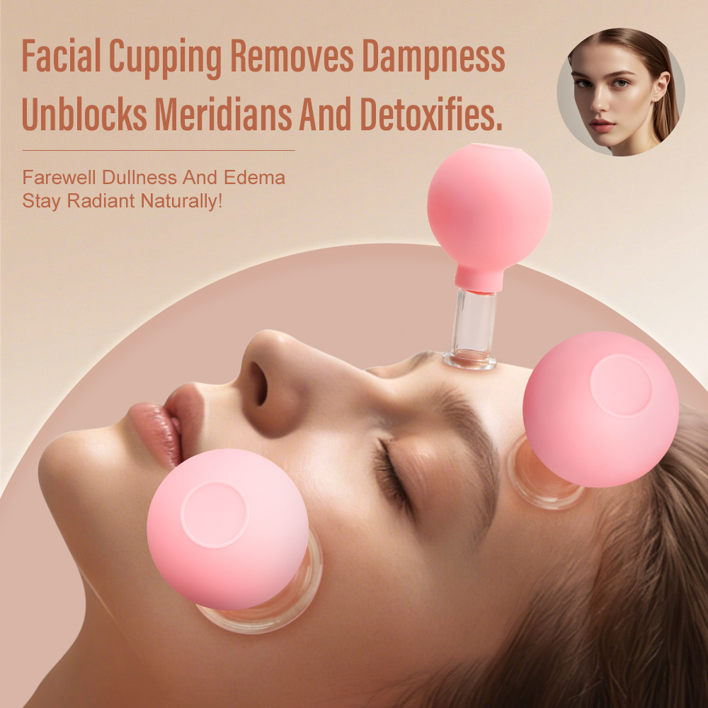 림프 배수 페이스 구아샤 고무 부항 마사지기 진공 아이 - Luxury Skincare Tools 리뷰 및 가격