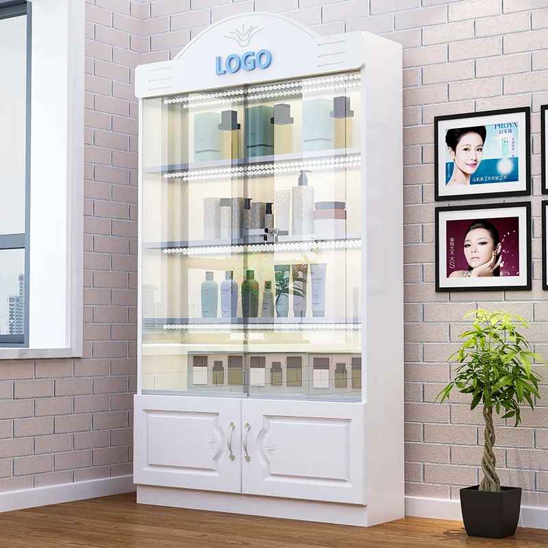 맞춤형 고급 스킨케어 진열장, 살롱 네일 진열대, 화장 - Luxury Skincare Shop 리뷰 및 가격