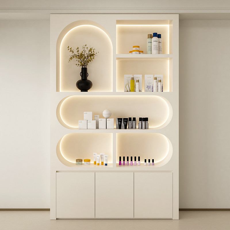 & 고급 디스플레이 캐비닛 스킨케어 화장품 보관함 뷰티 - Luxury Skincare Shop 리뷰 및 가격