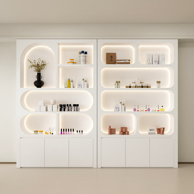 & 고급 디스플레이 캐비닛 스킨케어 화장품 보관함 뷰티 - Luxury Skincare Shop 리뷰 및 가격